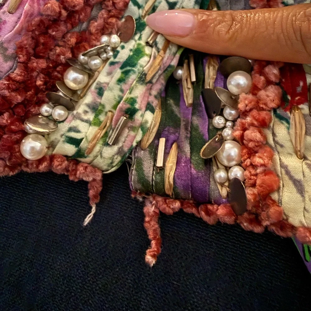 Sequin Embellished Corset - Multicolor - Picture 5 of 5